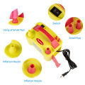 Fast Inflation Electric Balloon Pump Portable Aeration Pump with Flower-shaped Balloon Clip Holder